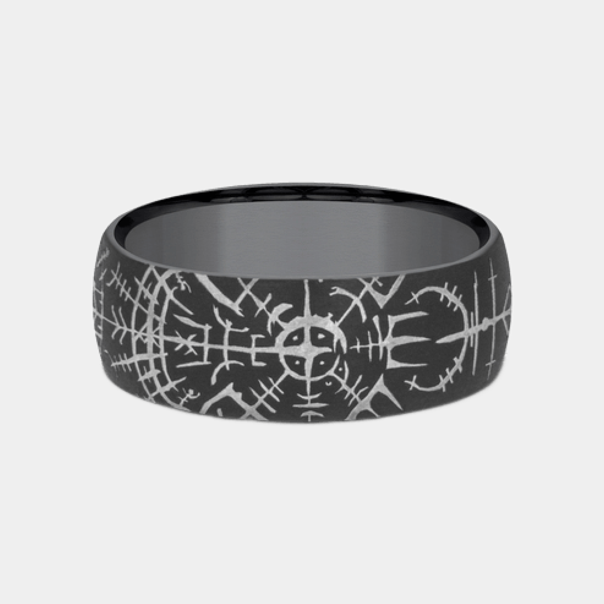 Men's Wedding Band | The Viking | Tantalum Dark | Elysium